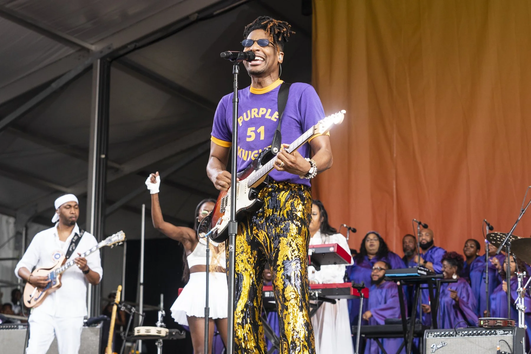 Jon Batiste Stages His Homecoming at Jazz Fest 2023