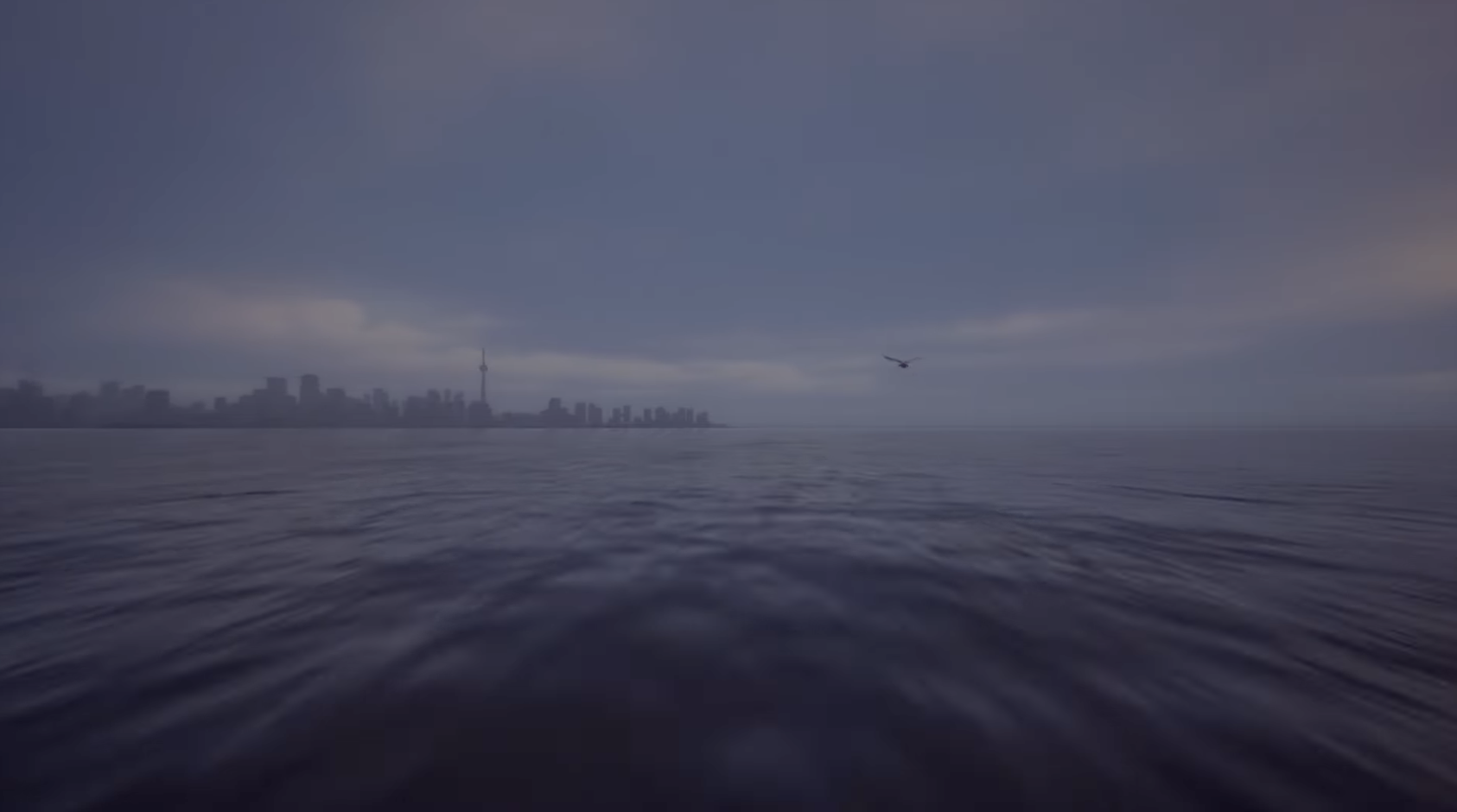 Lake Ontario video screen shot