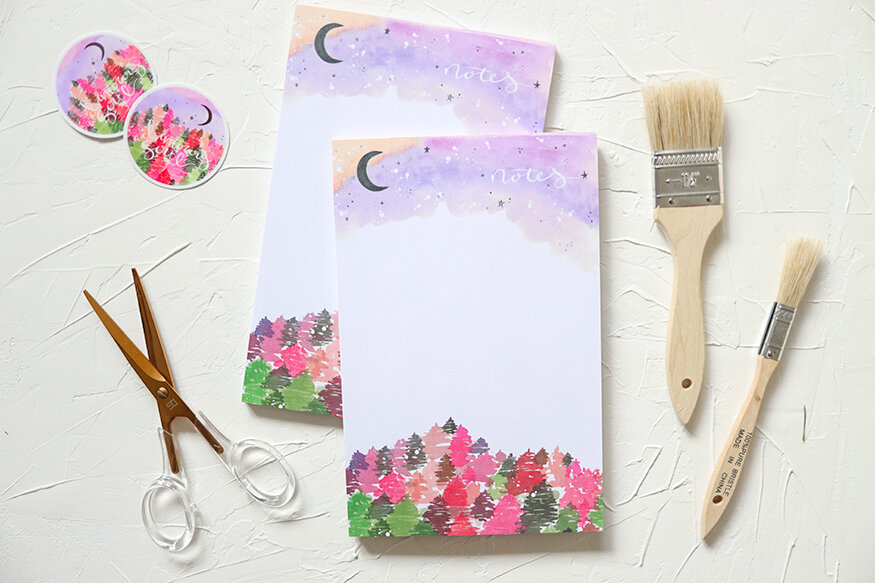 Fresh Forest Notepad