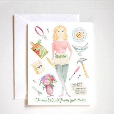 I Learned it All From You Mom Card