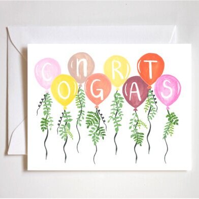 Congrats Greeting Card