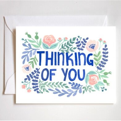 Thinking of You Greeting Card