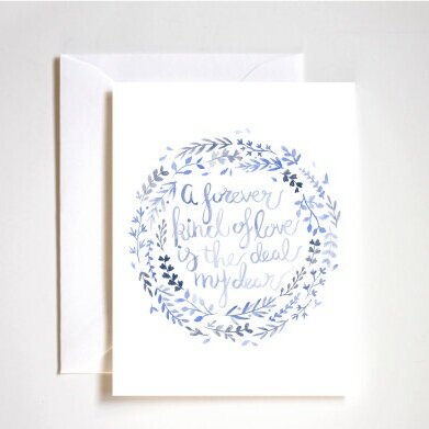 a forever kind of love is the deal my dear card