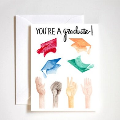 you're a graduate card