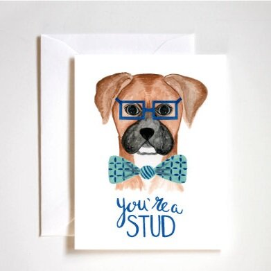 you're a stud card