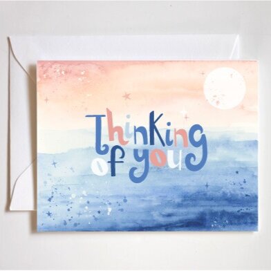thinking of you card