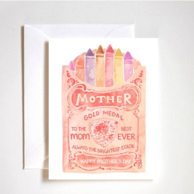 to the best mom ever card