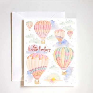 hello baby card