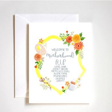 Welcome to Motherhood card