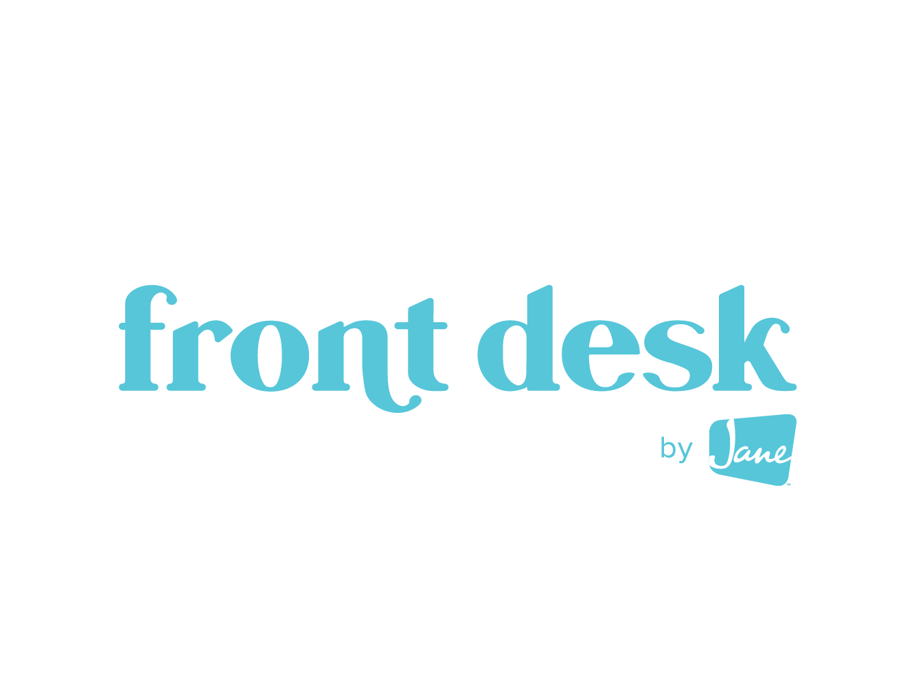 Front desk by Jane App logo