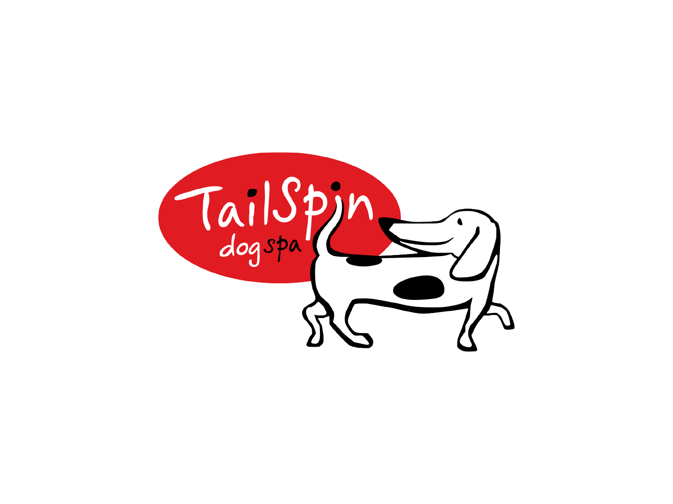 Tailspin Dog Spa logo