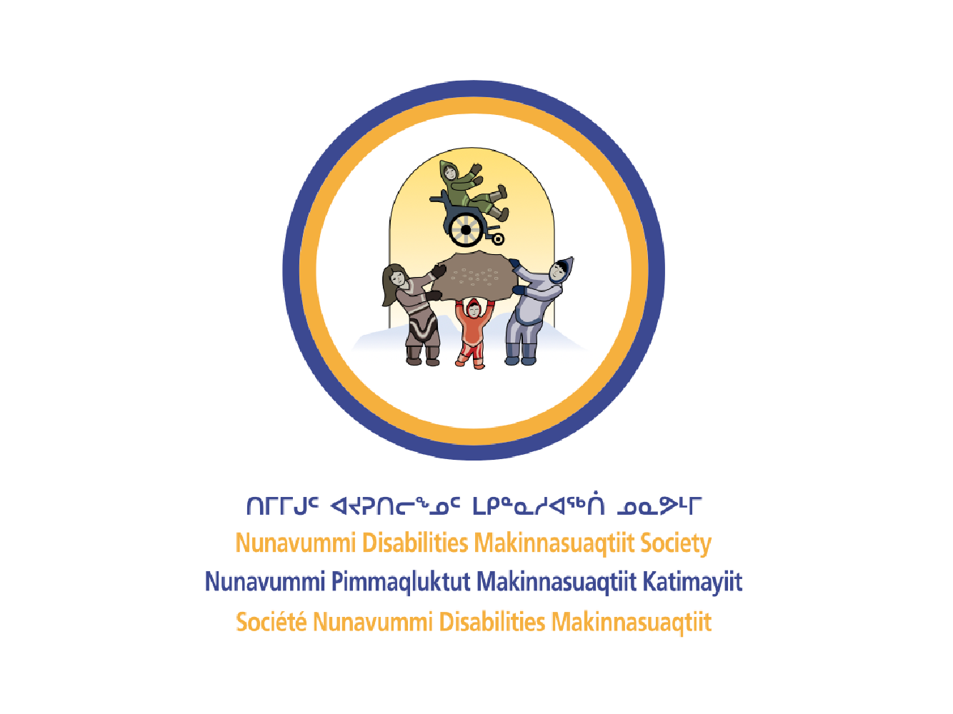 Nunavummi Disabilities Makinnasuaqtiit Society logo