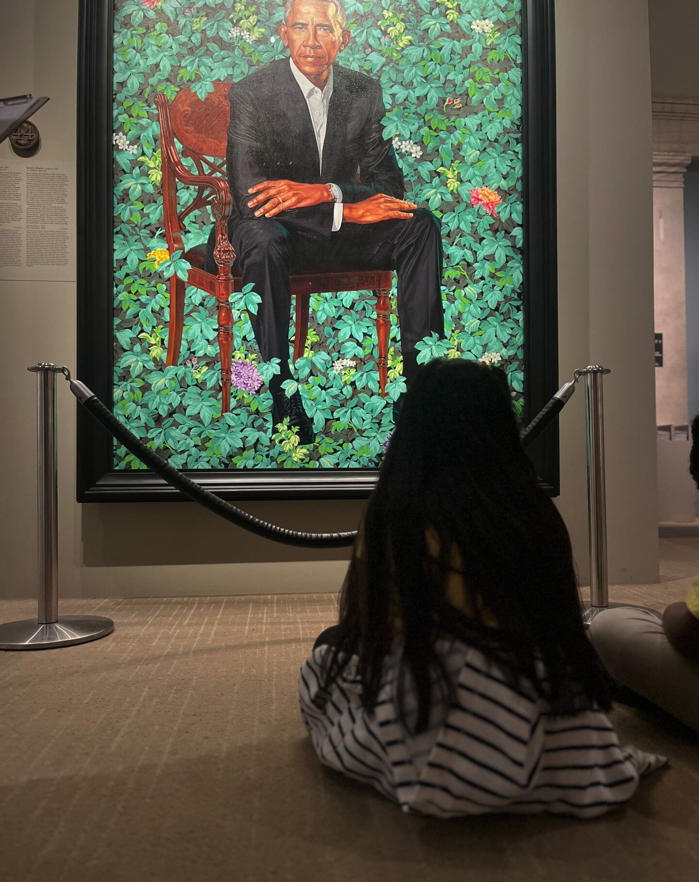 Barack Obama, Jackie Joyner-Kersee, Reggie Jackson, and LL Cool J &mdash; these are just four portraits out of a collection of more than 1,000 that celebrate Black excellence. 

If you've never wandered the halls of the National Portrait Gallery (@sm