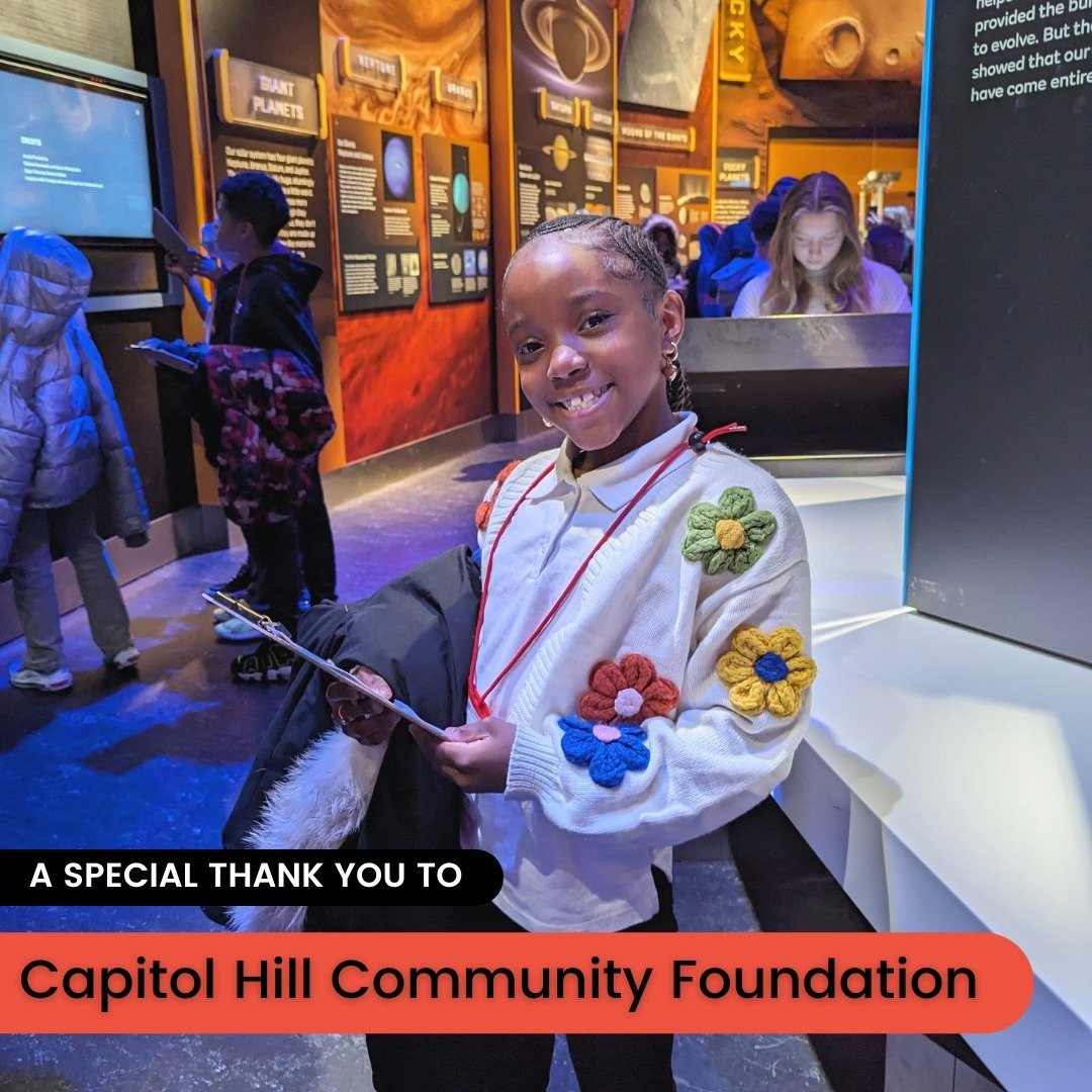 We are so thrilled to receive TWO $3,000 grants from the Capitol Hill Community Foundation (@caphillfound) to support our programming at JO Wilson (@jowilsoncardinals) and Van Ness (@vannesselementary) 🌟

These grants provide opportunities for stude