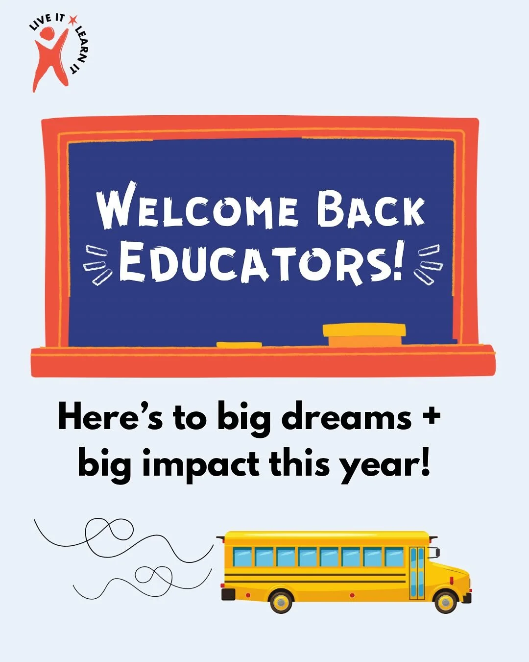 ✨ First day of school vibes ✨

To all the incredible DCPS and DC-PCS educators starting the year&mdash;thank you for the big dreams you&rsquo;re holding for your students. We can&rsquo;t wait to see the adventures ahead, and we&rsquo;re here to help 