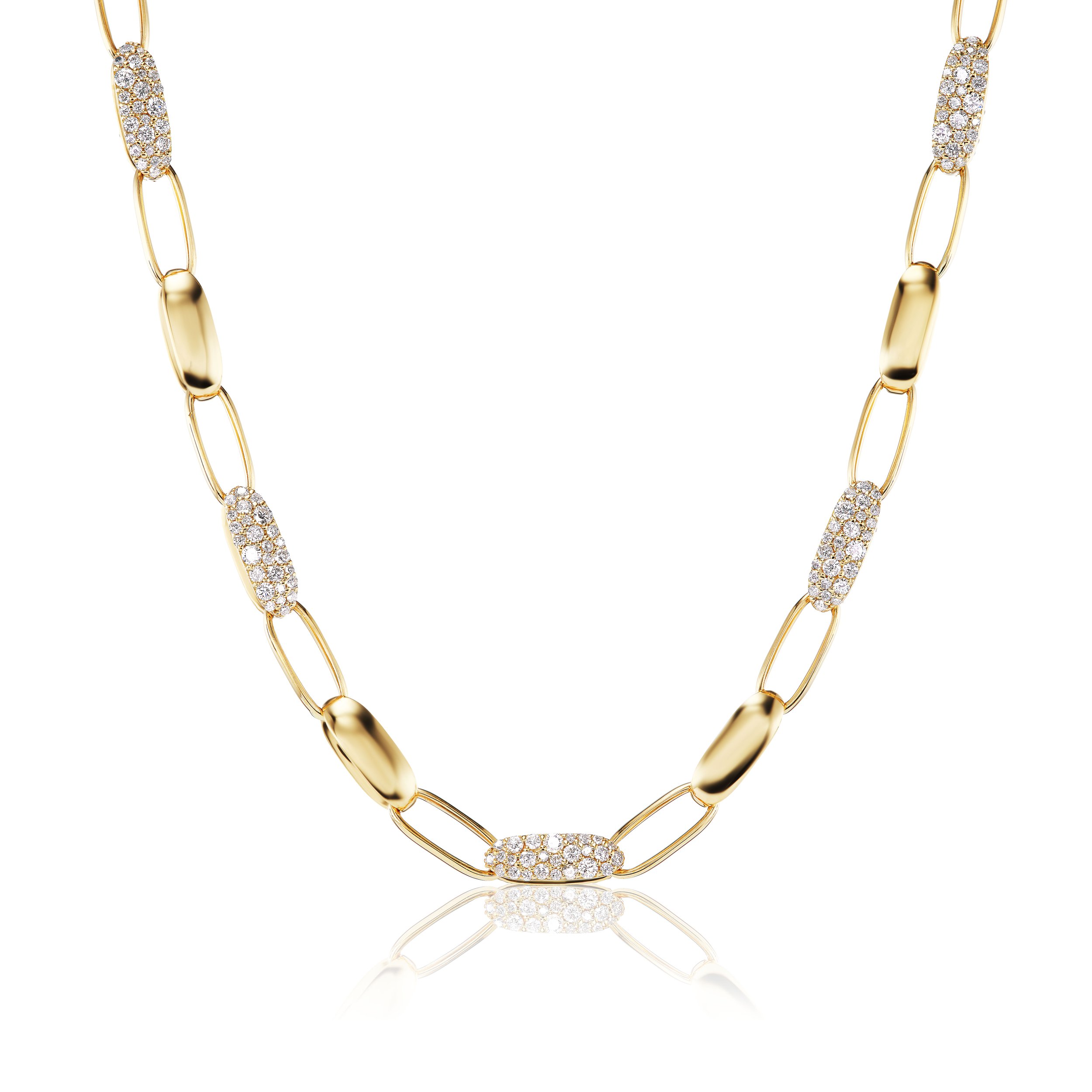 Pavé Link Chain