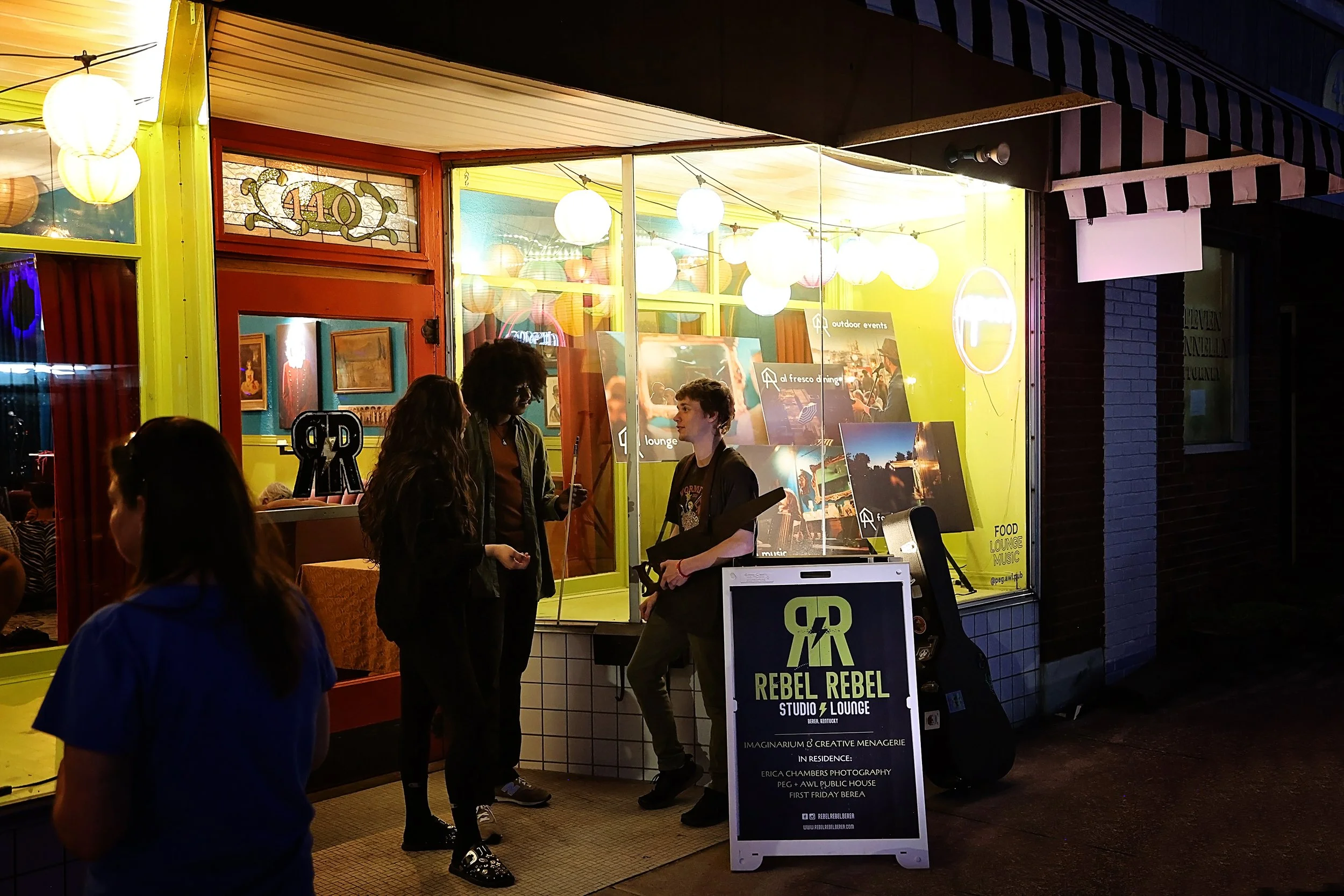  Brett Hetzel  
 he/him  
 Owner  
 Rebel Rebel Studio & Lounge  
74 cap