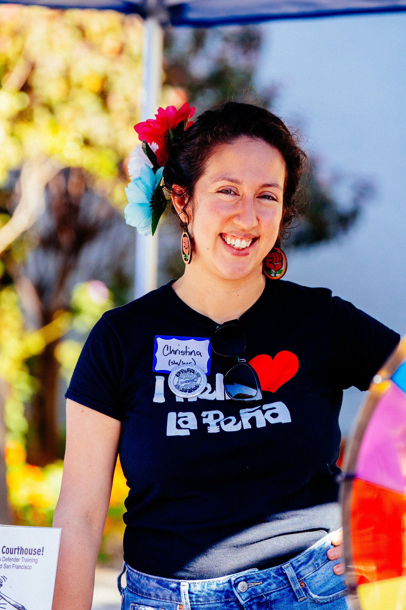  Christina Azahar  
 she/her  
 Development Director  
 La Peña Cultural Center  
200 cap