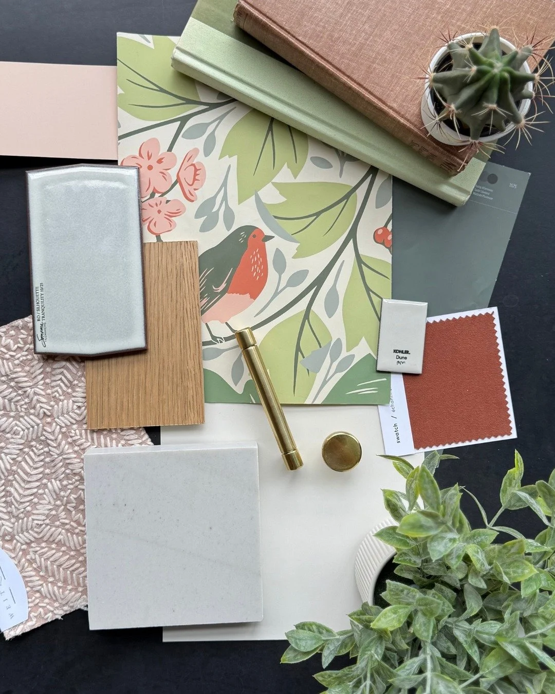 A week of Sneak Peeks 👀 Day #3⁣
⁣
A sweet little roundup of materials for a main floor reno nearing the finish line. Only a few sleeps to go 😃⁣
⁣
What do you think??