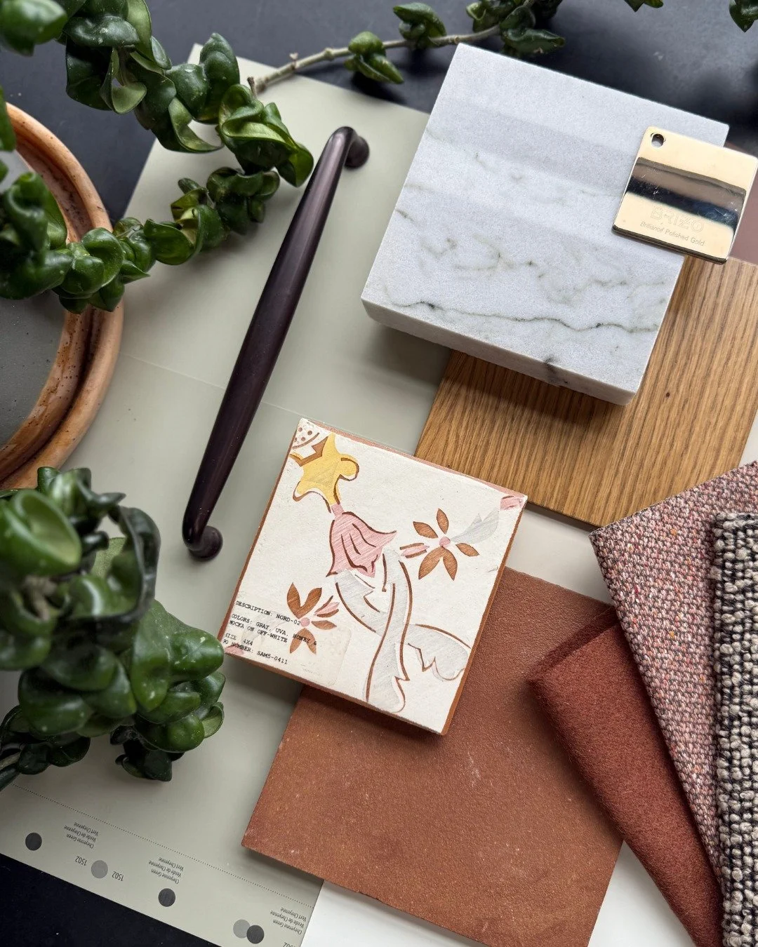 ❤ Warmth, History, and a Thoughtful New Chapter ❤⁣
⁣
We are putting the finishing touches on selections for this upcoming kitchen remodel!⁣
⁣
Drawing inspiration from original millwork details and the existing terracotta floors, we've chosen material