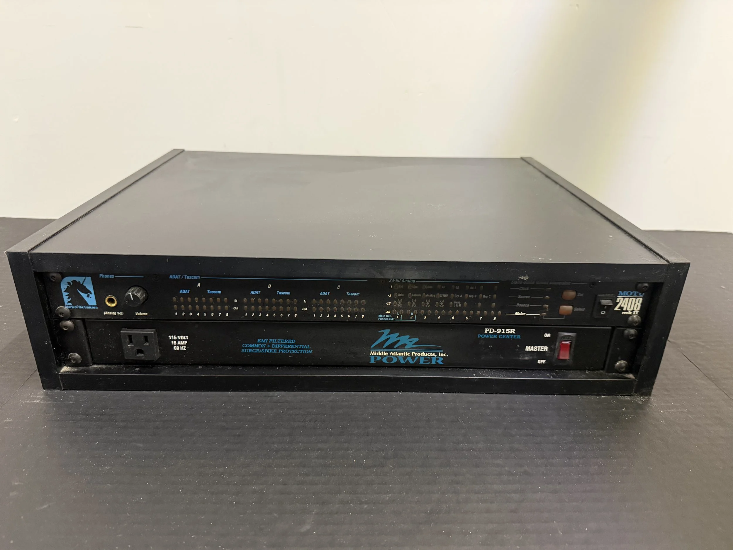 160.  Middle Atlantic Products rackmount power, 9 outlet, model PD-915R, not tested, as is smoking environment