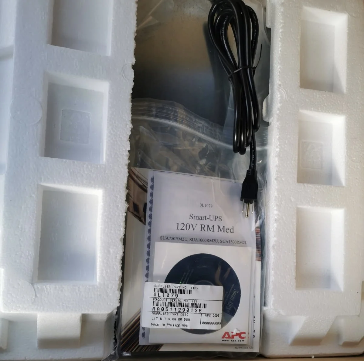 241.  APC Smart-Ups 750VA 120V, as is smoking environment