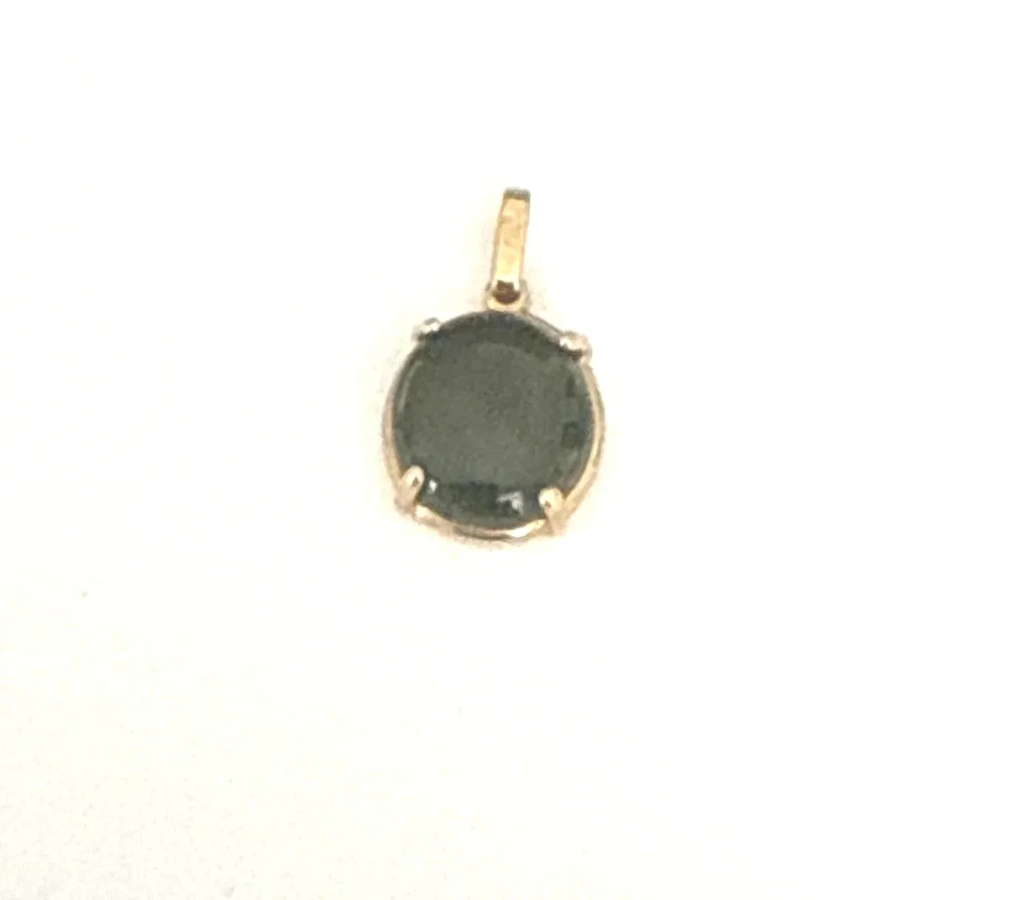 266.  Nephrite pendant, 4.0 ct, 2.3 grams, verbal appraisal $695
