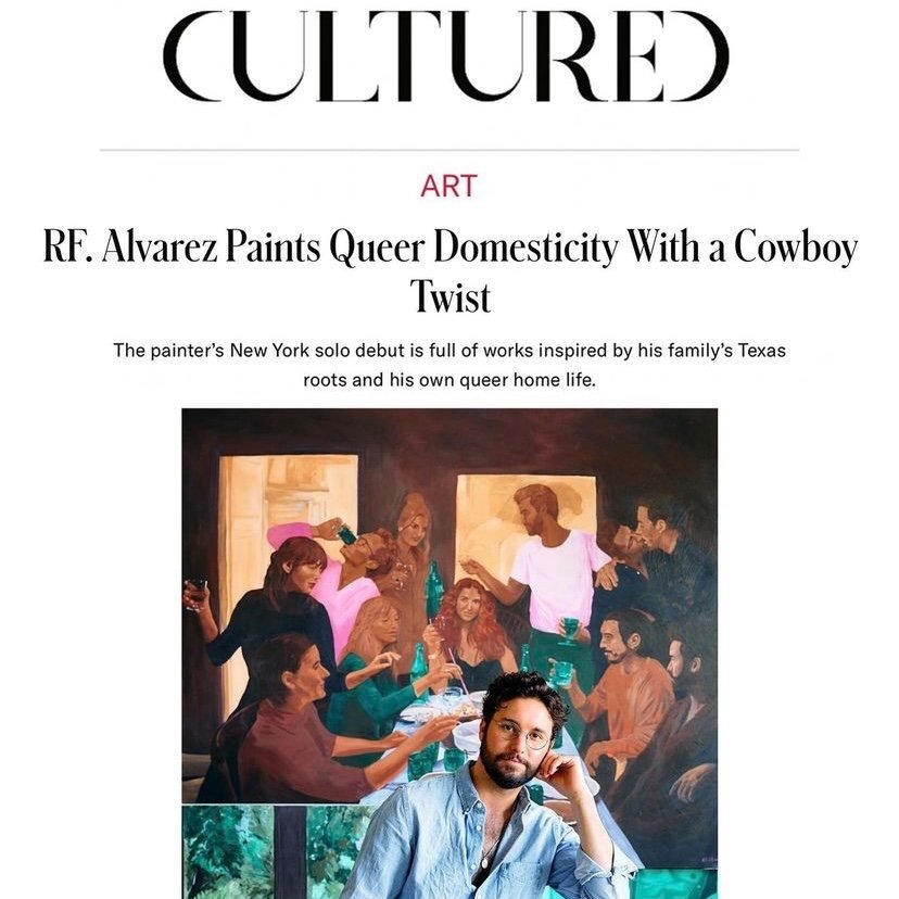 RF. Alvarez Queer Domesticity | Cultured Magazine