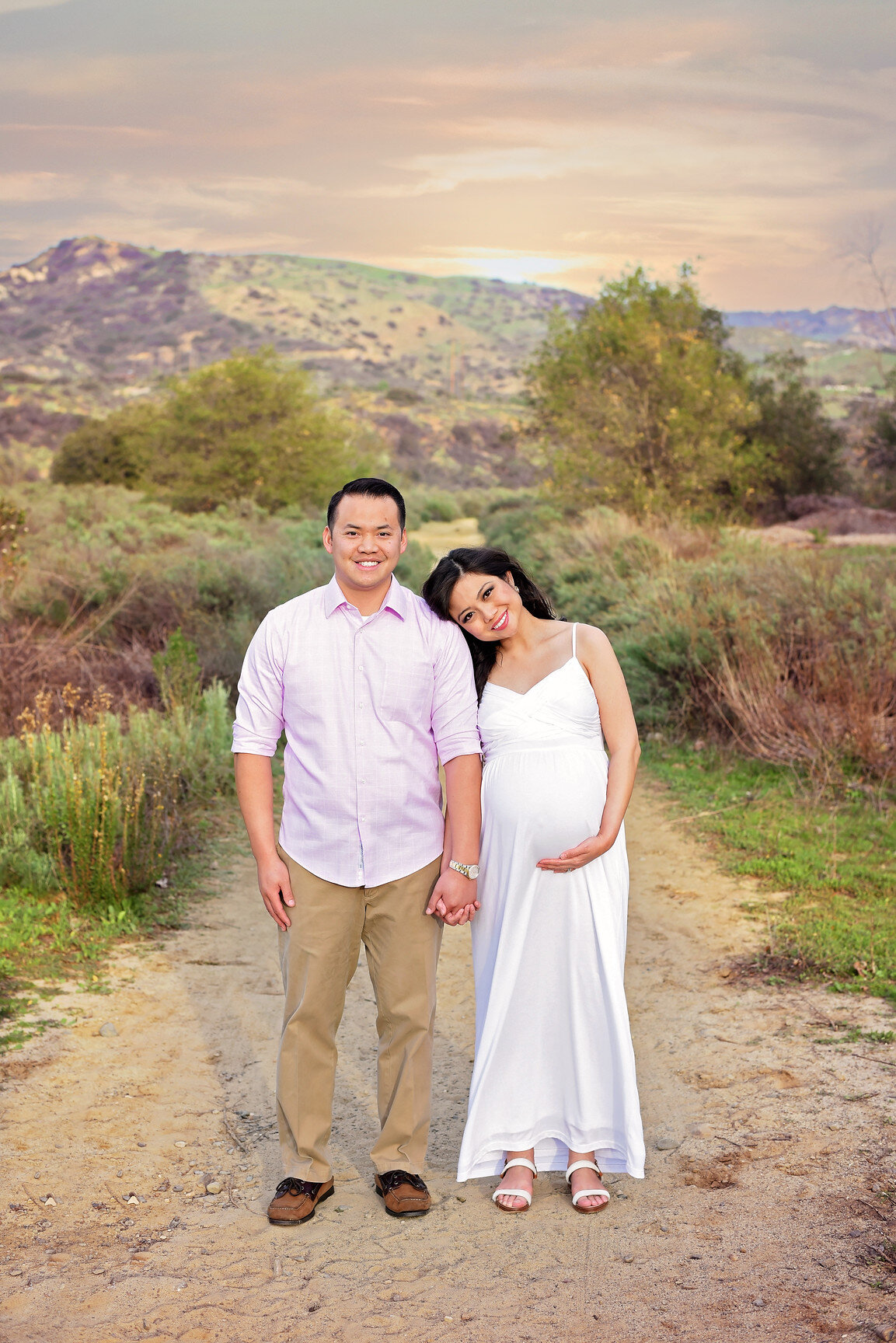 Maternity Couples Photoshoot in Orange County