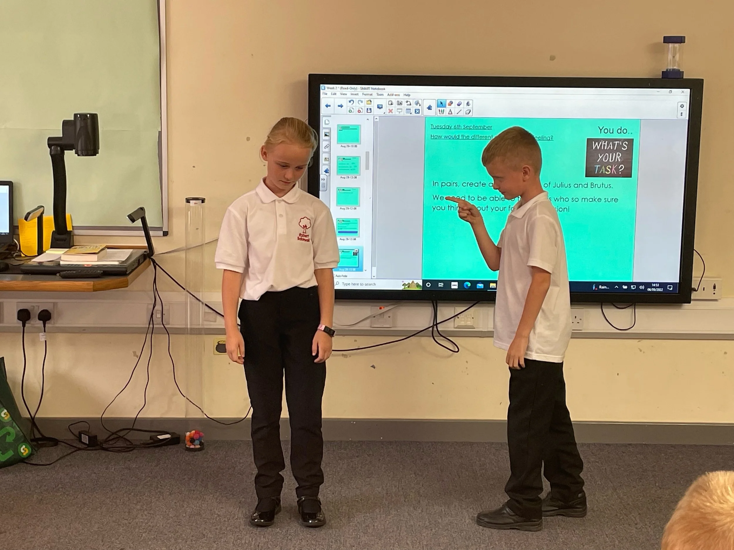 How are the characters in our class novel feeling?