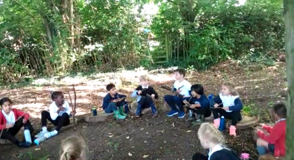 Cedar Class Go to Forest School