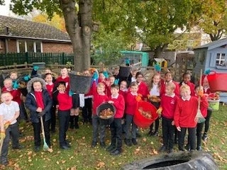 Helping out on the farm!