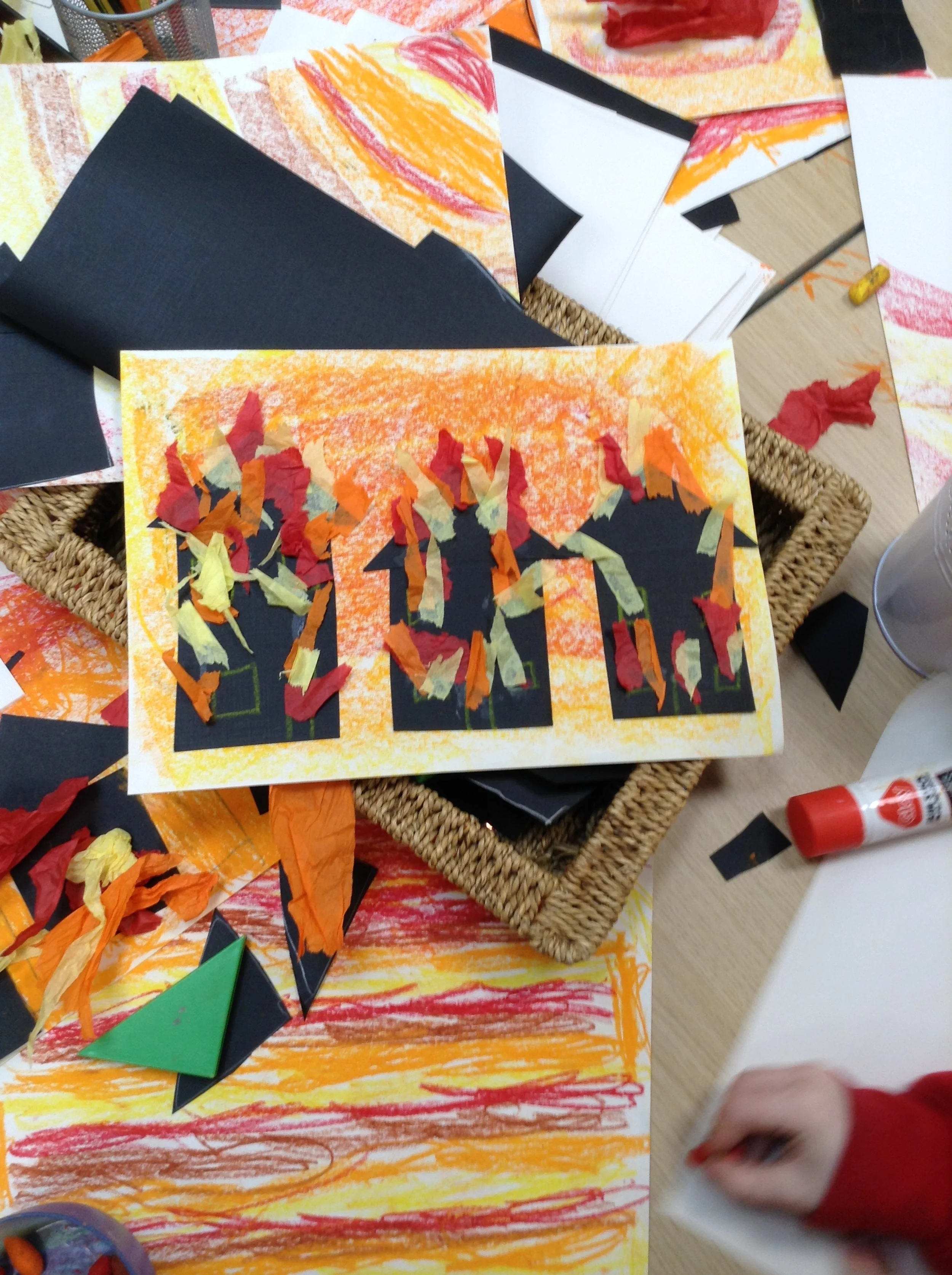 Great Fire of London Art