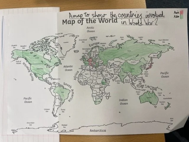 Which countries were involved in WW2?