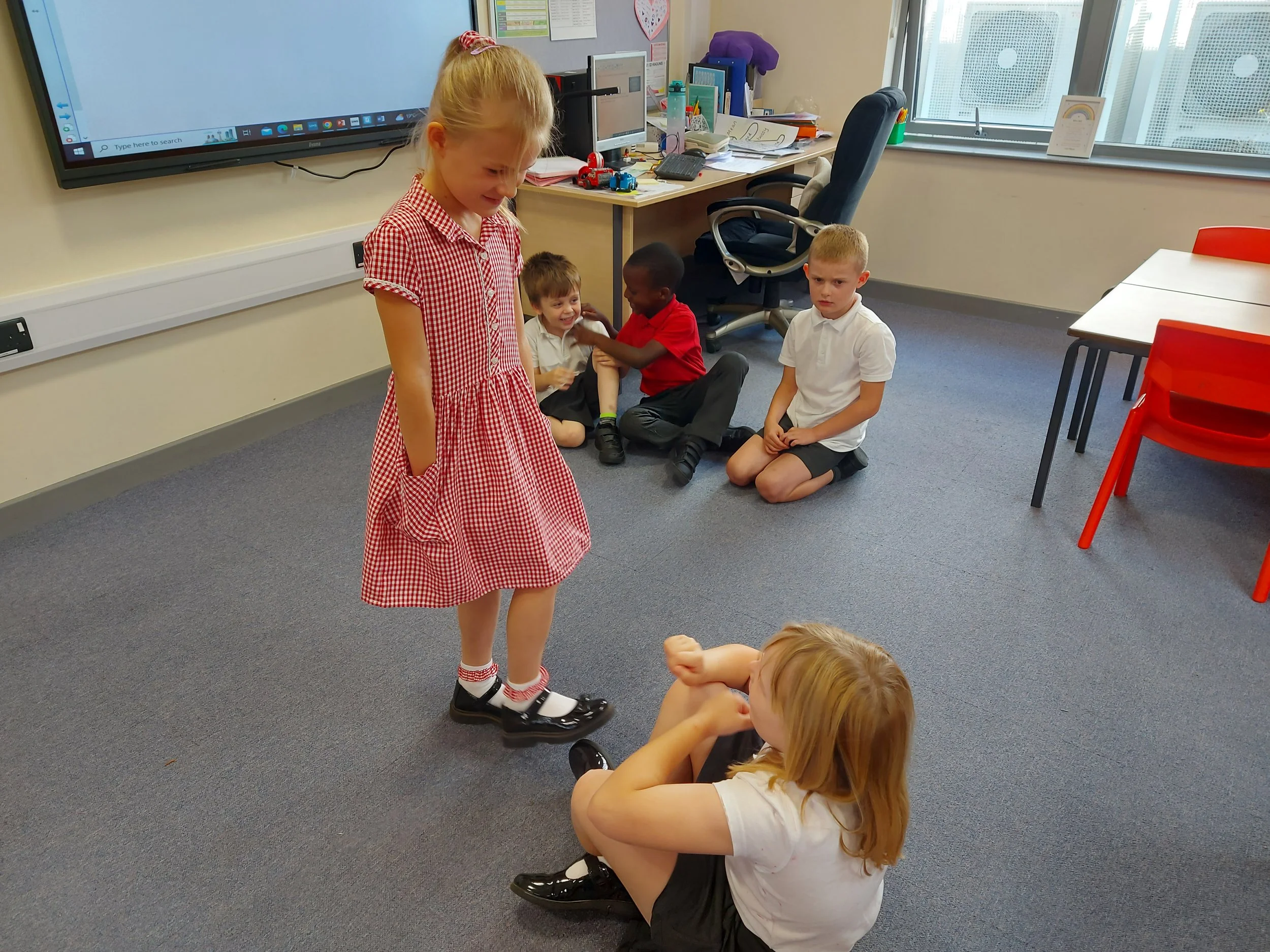 Getting in to character