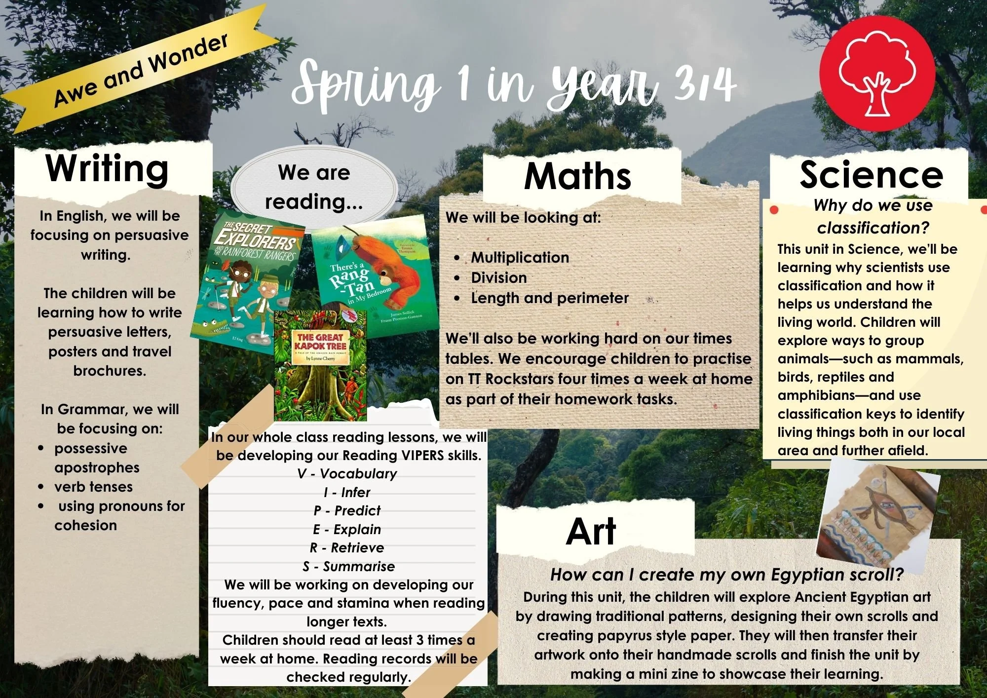 Spring 1 newsletter