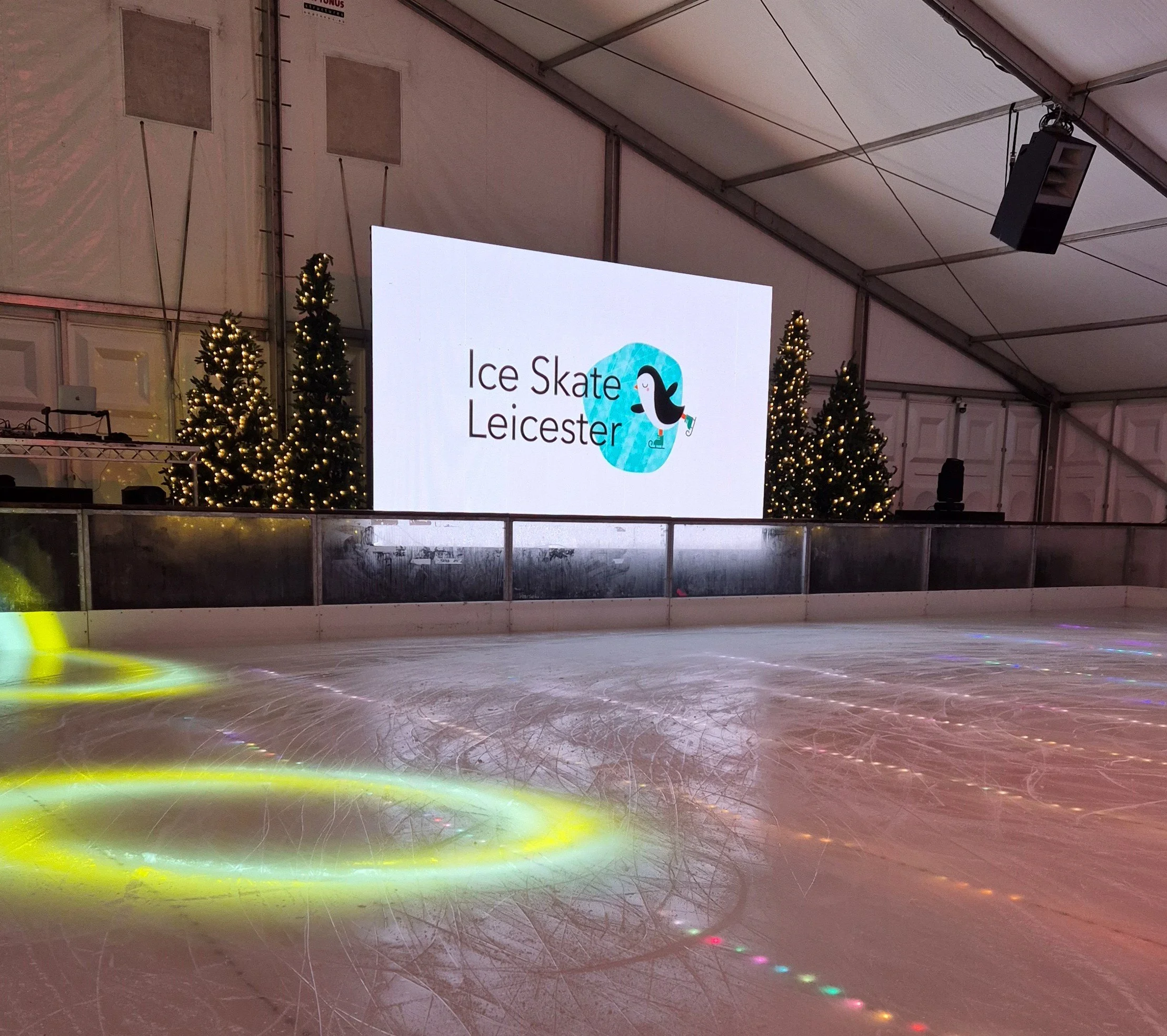 Ice skating