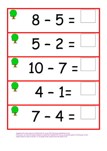 Subtraction