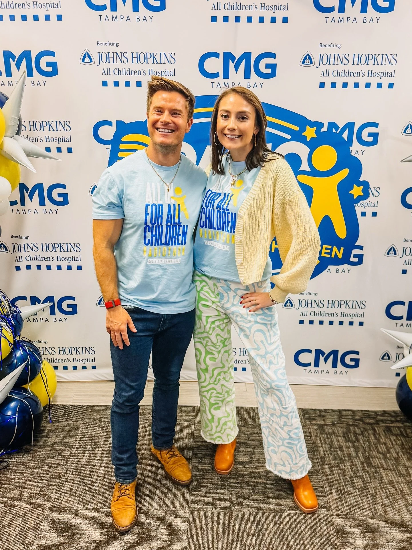 We officially kicked off our Johns Hopkins All Children&rsquo;s Hospital Radiothon era with the most special celebration this weekend, honoring the kids, hearing their powerful stories, and spending the day doing what matters most: showing up for the