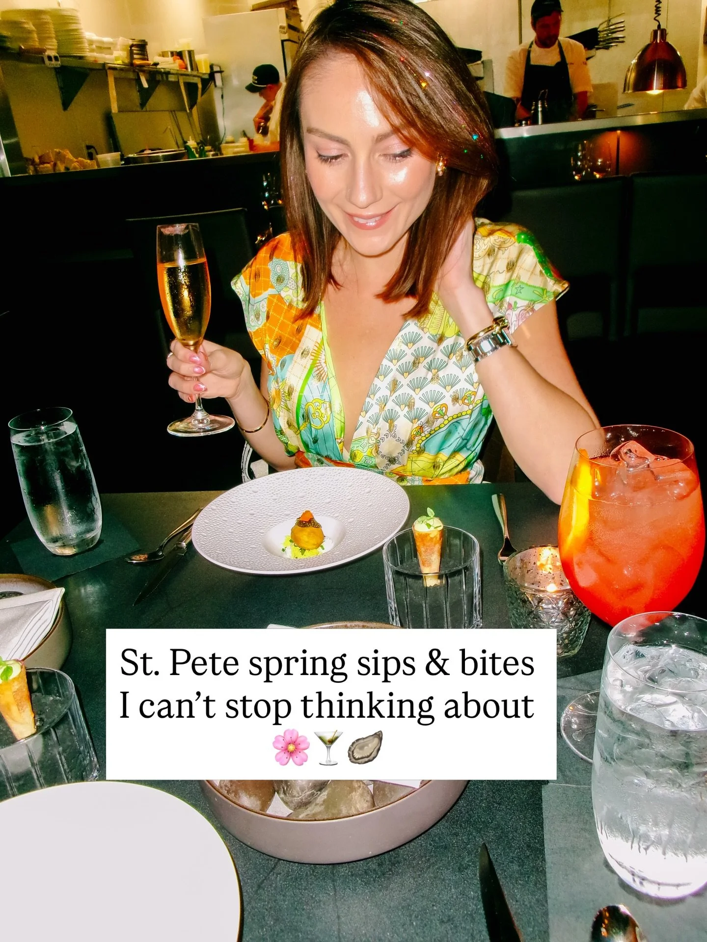 Recent spring St. Pete sips &amp; eats I can&rsquo;t stop thinking about 🌸🍸🍽️✨

Saving you the trial and error, these are the ones worth the reservation, the drive, and the second order 👀👇

&bull; 🫒 Mezze platter at @eatatbaba &mdash; fresh, vi