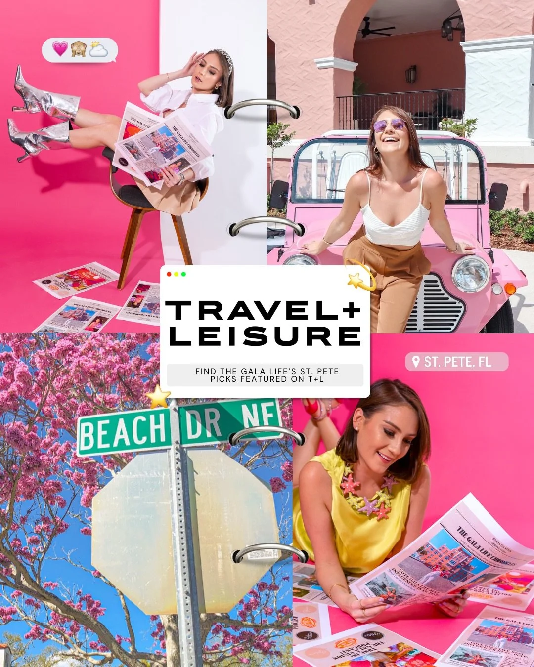 St. Pete&hellip; we made it to @travelandleisure magazine!🌴✨

Such an honor to be interviewed and included in the recent @travelandleisure #stpete destination spotlight titled, &ldquo;This Affordable City on Florida&rsquo;s Gulf Coast Has Some of th