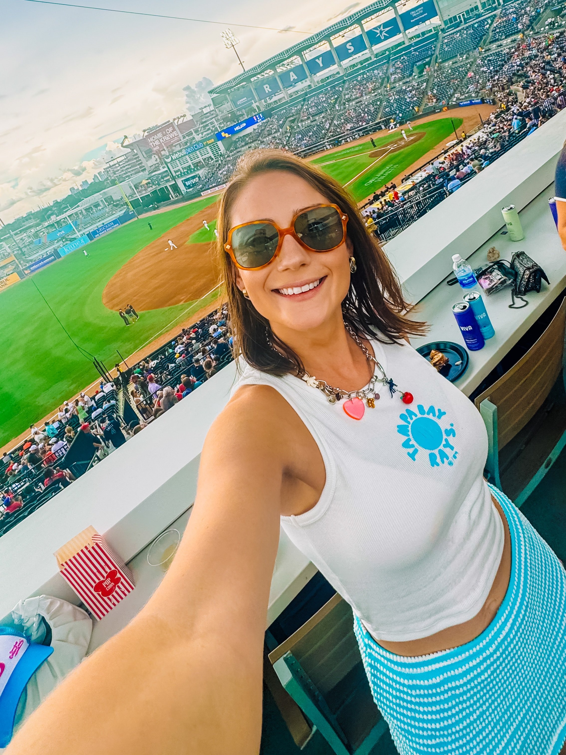 Dear @raysbaseball please never leave the trop again&hellip;

⚾️ I know obvs not your choice but last year feels like a crazy glitch in time). 

Sincerely, a really sweaty St. Pete gal who always underestimates the heat during Tampa Bay summer baseba