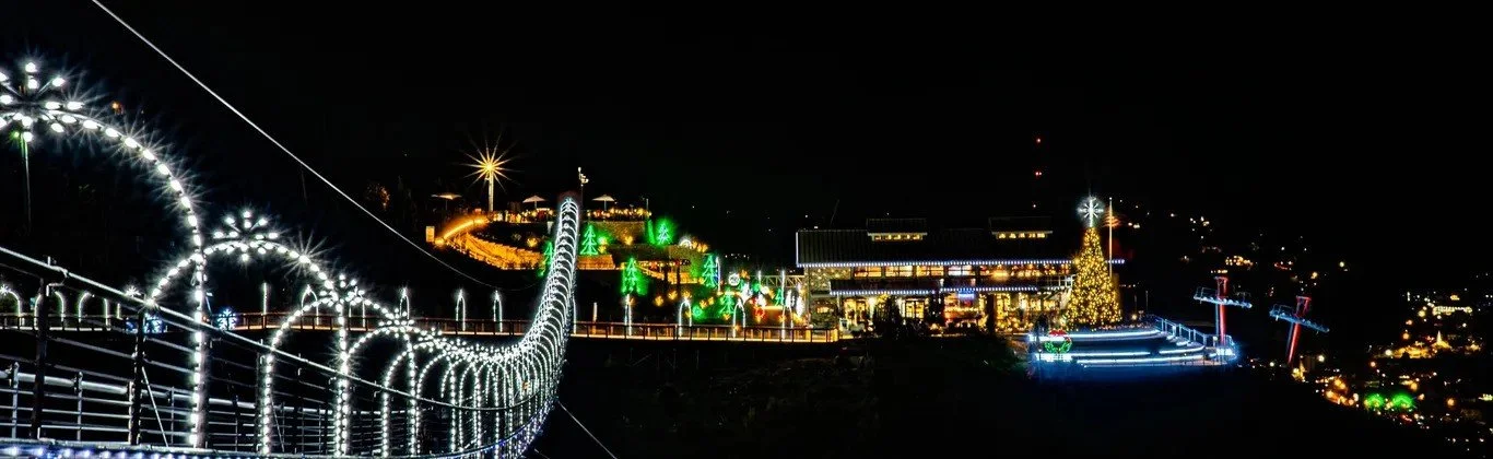 Lights Over Gatlinburg