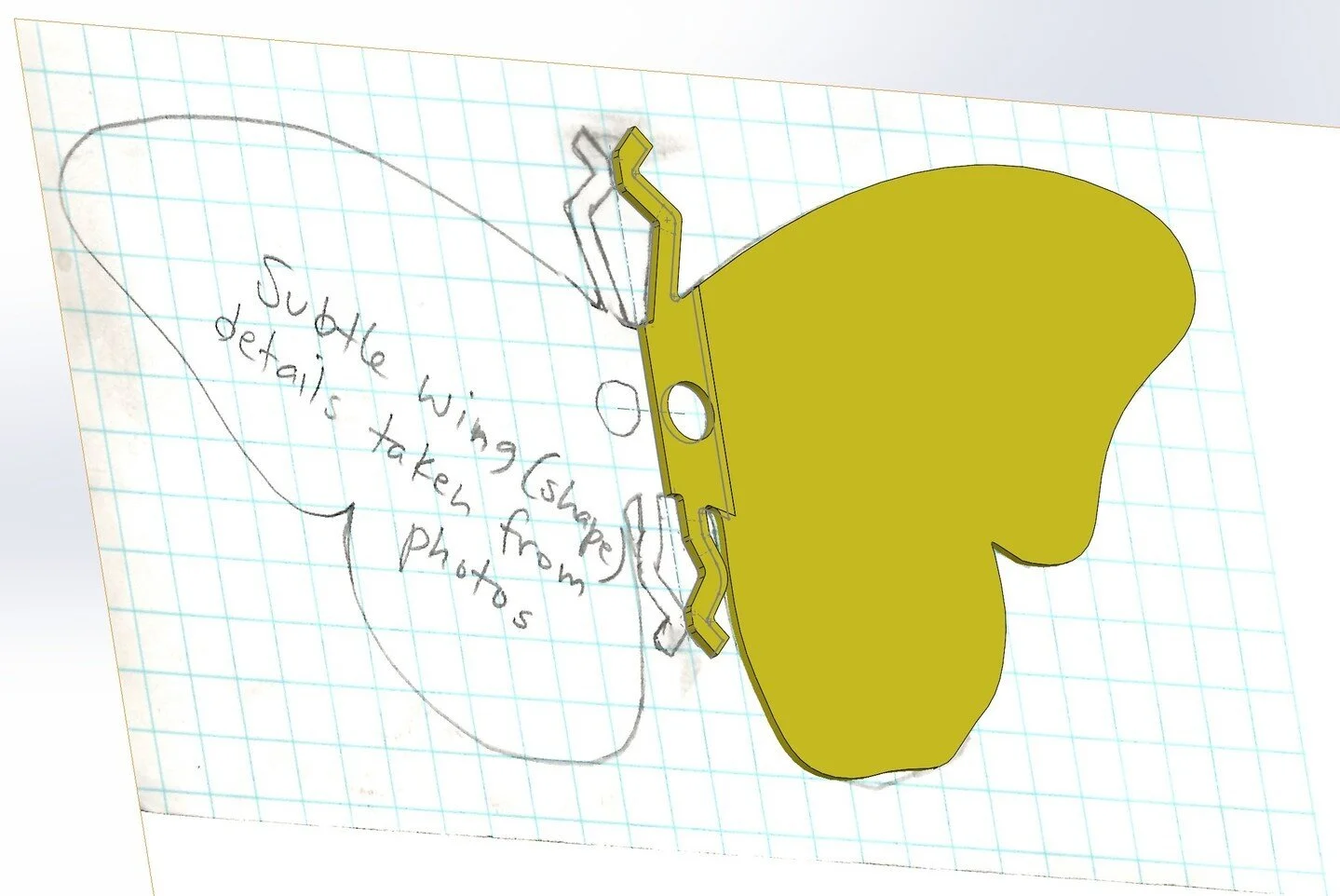 Art meets tech on this cool project we're working on for the talented Kyle Thornley @metalmindforge, turning hand sketches into CAD files for CNC cutting. 
#hireamaker #whatsyouridea