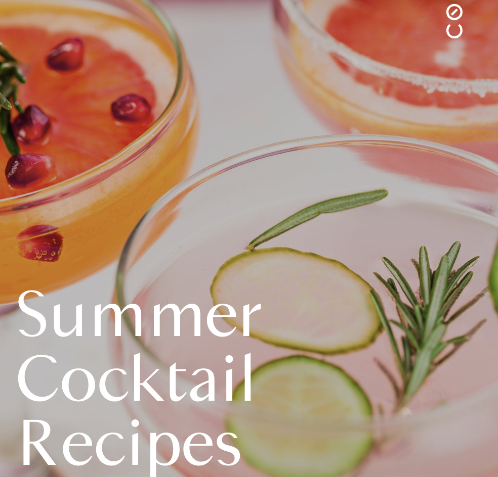 Summer Cocktail Recipes