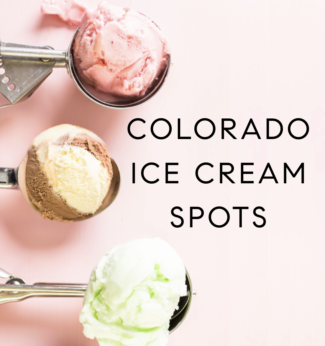 CO Ice Cream Spots