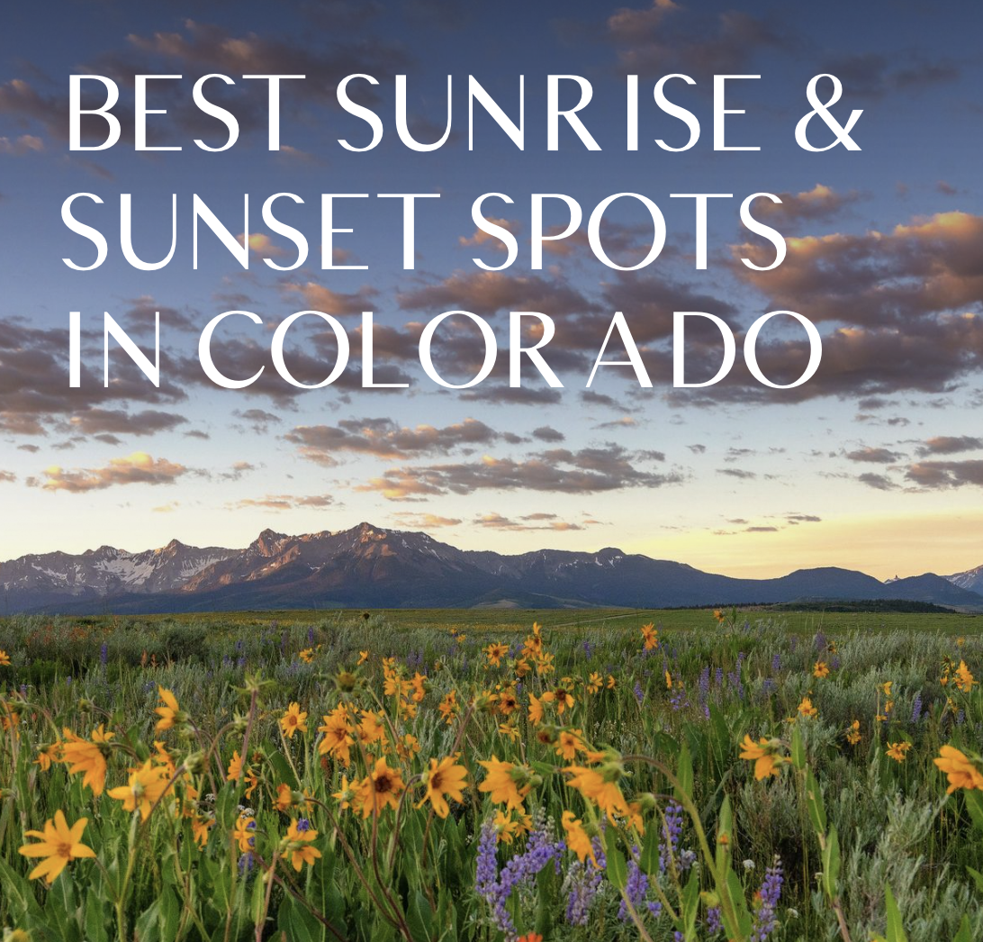 Sunrise & Sunset Spots
