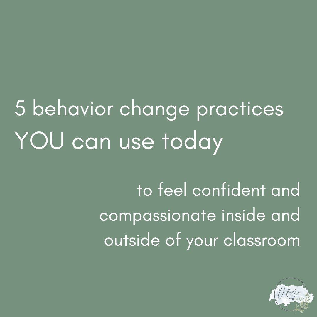 It is possible to feel confident and compassionate as a teacher...

hear me out 🔥

yes, our days can be long 
behaviors can be intense 
the pressures to do it all keep coming 

and yes, even with these, I believe we can still feel confident and prio