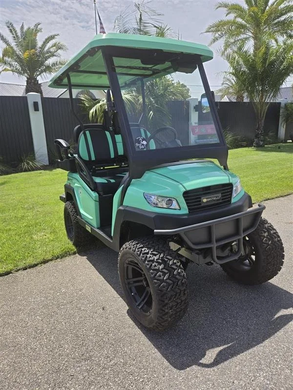 Used Lifted Bintelli Beyond Mint Green 4 Seat (4P), Lithium, Party Lights - Always Beach Better
