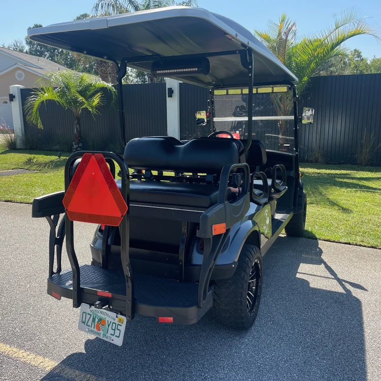 GZ52 titan lifted gas golf cart